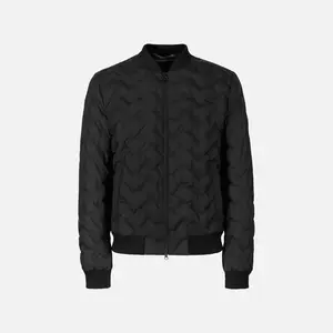 Černý pánský bomber Geox Spherica - Pánské