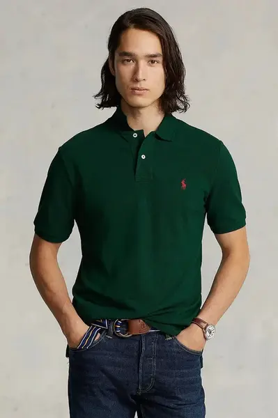 Polo Ralph Lauren  Bavlněné polo tričko
