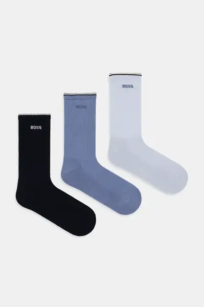 BOSS  Ponožky  3P QS Rib Stripe CC 3-pack