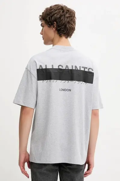 AllSaints Bavlněné tričko AllSaints REDACT SS CREW