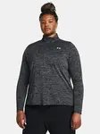 Dámské tričko Under Armour Tech 1/2 Zip - Twist&-BLK - Dámské