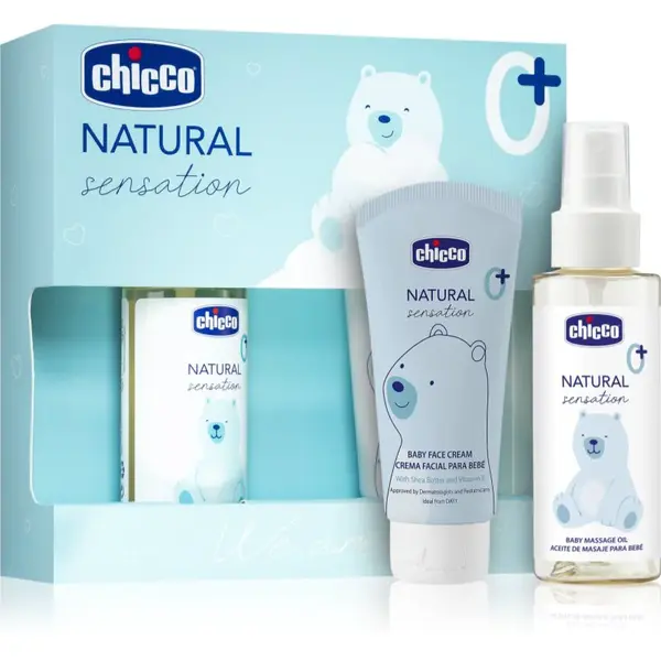 Chicco Natural Sensation We are 2 dárková sada pro děti od narození 0+