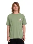 Volcom pánské tričko Globular Sst Brolive | Zelená | Velikost M | 100% bavlna