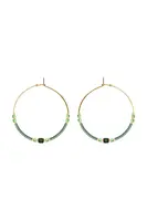 Pozlacené náušnice Lilou 252/35/KOL/MIXKAM/ZIE/PO