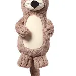 Babyono Plyšová hračka s chrastítkem Otter Maggie Vydra, béžovo-hnědá