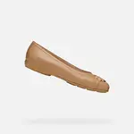 Beige women's ballet flats Geox Annytah - Women's