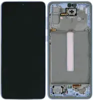 LCD + dotyk + přední kryt pro Samsung Galaxy A33 5G, awesome black ( Service Pack )