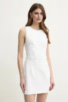 Šaty Elisabetta Franchi bílá barva, mini, AB74751E2