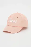 Bavlněná baseballová čepice Guess