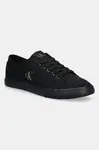 Tenisky Calvin Klein Jeans ESS VULC LOW MG CANVAS černá barva, YM0YM01209