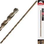 GEKO Zlaté vrtáky do kovu, dlouhé 5,5 x 205 mm, HSS DIN1869 (50/100/200)