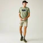 Pánské funkční tričko regatta fingal slogan zelená m