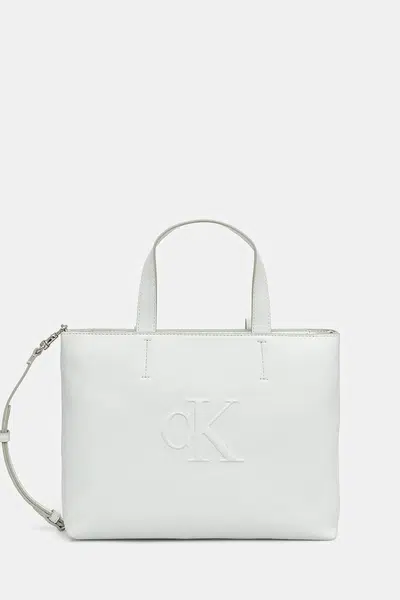 Kabelka Calvin Klein Jeans tyrkysová barva, LV04K3111G