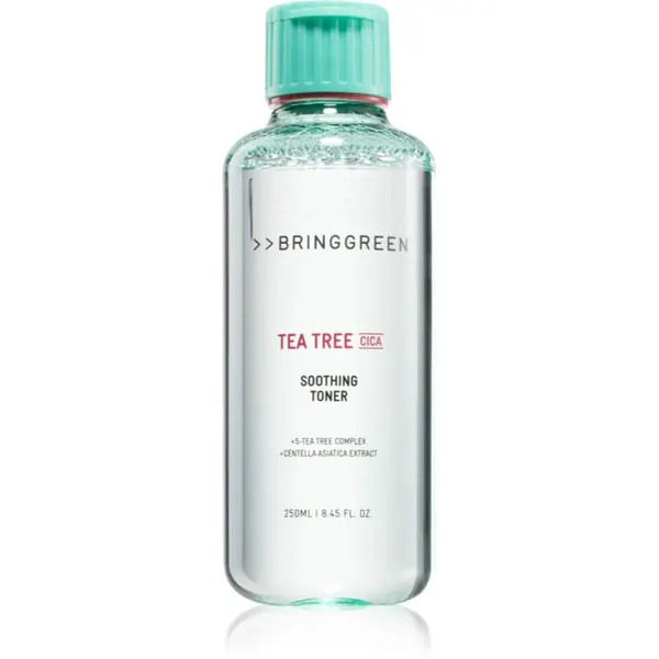 BRINGGREEN Tea Tree Cica Soothing Toner zklidňující tonikum s hydratačním účinkem 250 ml
