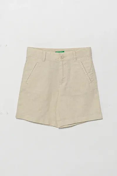 Dětské plátěné šortky United Colors of Benetton