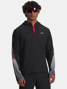 Pánská bunda Under Armour UA Velociti Storm Hooded Jkt-BLK - Pánské