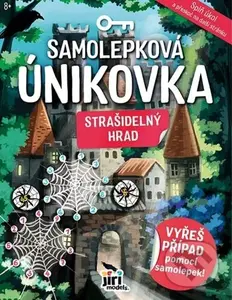 Samolepková únikovka Strašidelný hrad - kniha z kategorie Samolepky