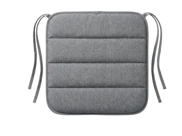 Podsedák na židli LINGE GREY 37x37 cm, šedý