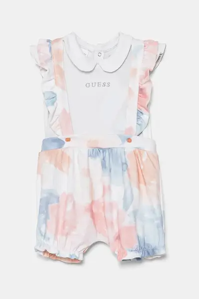 Kojenecká sada Guess bílá barva, S5RG10 K6YW4