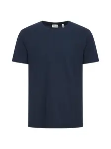 !Solid Tričko 'Rock'  tmavomodrá
