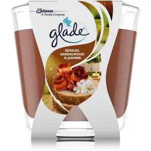 GLADE Sensual Sandalwood & Jasmine vonná sviečka 70 g