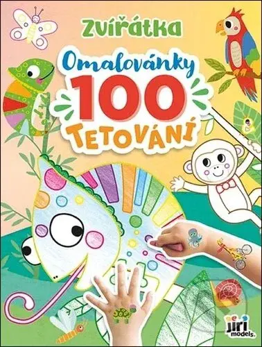 Omalovánky a 100 tetování Zvířátka
