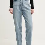 Džíny Sisley dámské, medium waist, 4MCPLE048