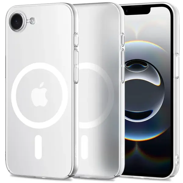 Tech-Protect MagSlim MagSafe, iPhone 16e / 17e, bílý matný