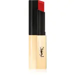 Yves Saint Laurent Rouge Pur Couture The Slim tenká matující rtěnka s koženým efektem odstín 28 True Chili 2.2 g