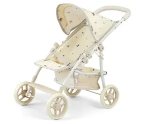 Milly Mally Sportovní kočárek pro panenky Natalie – dětský kočárek - béžový