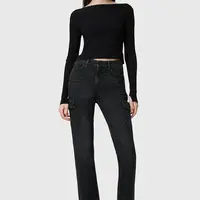 Džíny AllSaints HOLLIS dámské, medium waist, W013EC