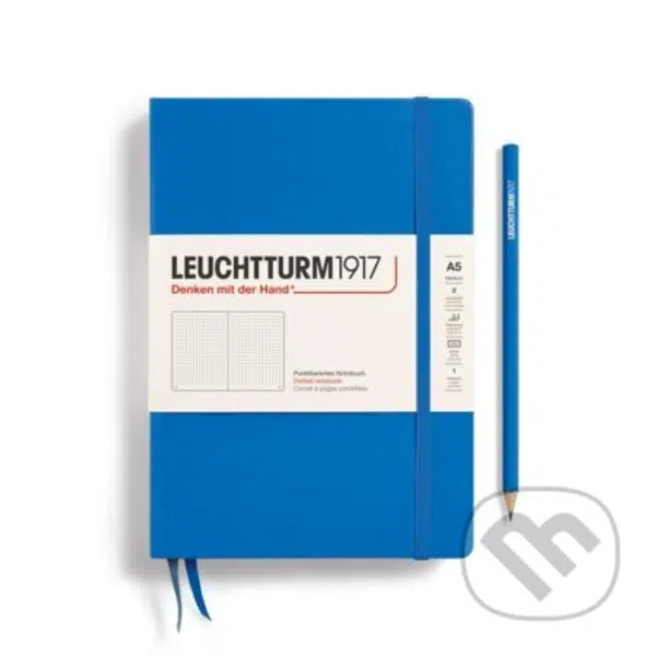 Leuchtturm1917 Zápisník Sky Medium A5 tečkovaný