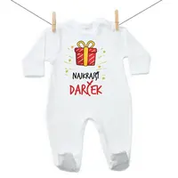 Boodyy Overal Najkrajší darček 56 (0-2 mesiace)