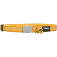 Nylonový obojok pre mačku RED DINGO cosmos žltý