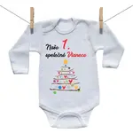 Boodyy Body s dlhým rukávom Naše 1. spoločné Vianoce 98 (2-3 roky)