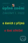 Aktualizace I/3 - o daních z příjmů, o dani silniční
