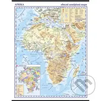 Afrika - obecně zeměpisná mapa 1:10 mil.