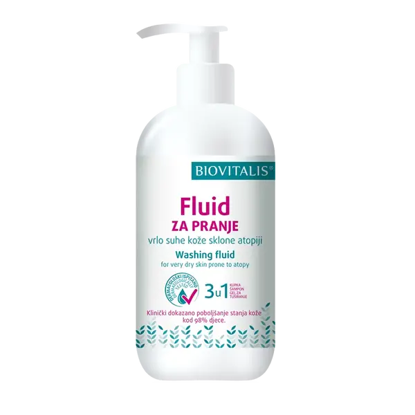 BIOVITALIS® Fluid pre starostlivosť o veľmi suchú pokožku so sklonom k atopii