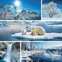 Nástenný kalendár Colours of nature 2026 (univerzálne kalendárium)