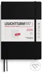 Weekly Planner & Notebook 2026 Medium (A5) Black