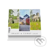 Hrady a zámky 2026 - stolní kalendář