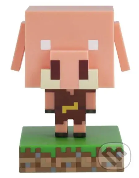Dekoratívna svietiaca plastová figúrka Minecraft: Piglin