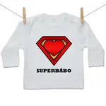 Boodyy Tričko s dlhým rukávom SuperBábo 128 (7-8 rokov)