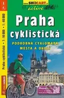 Praha cyklistická 1:18 000 / 1 : 40 000 (Podrobná cyklomapa města a okolí)