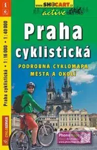 Praha cyklistická 1:18 000 / 1 : 40 000 (Podrobná cyklomapa města a okolí)