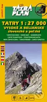 Tatry Vysoké a Belianske 1:27 000 (Turistická mapa)