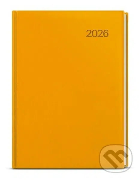 Týdenní diář 2026 Oskar Vivella A5 okrová