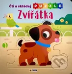 Zvířátka - Čti a skládej puzzle - kniha z kategorie Naučné knihy