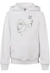 Children's hoodie One Line Fit white