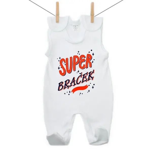 Boodyy Dupačky Super braček 68 (3-6 mesiacov)